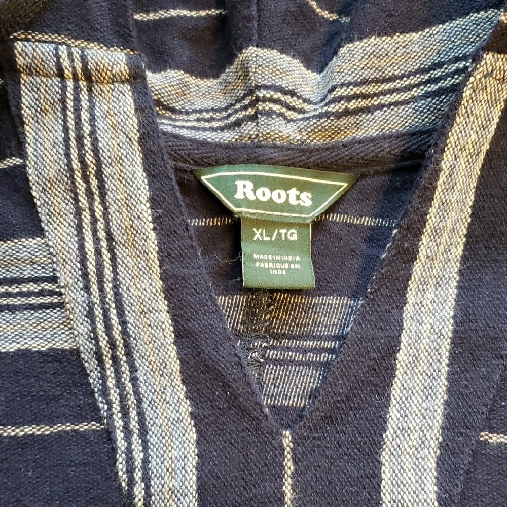 Roots Womens Navy and Gray Tunic